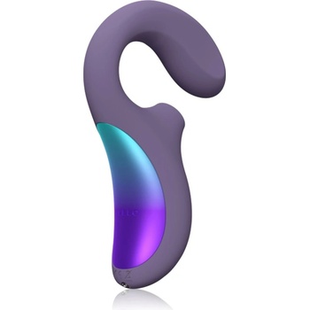 LELO Enigma Wave Dual Stimulation вибратор със стимулиране на клитора cyber purple 18, 2 см