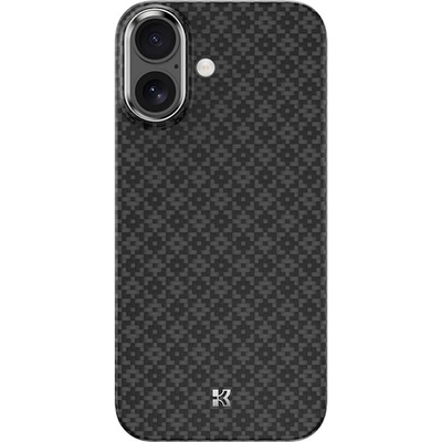 Benks Кевларен кейс с MagSafe за iPhone 17 - Benks ArmorGrid ArmorAir Magnetic Kevlar Metal Frame Case 600D (черен) (B067)