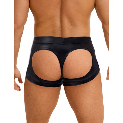 SuperLove Sexy Matte Look Boxer Thong 303 Black M