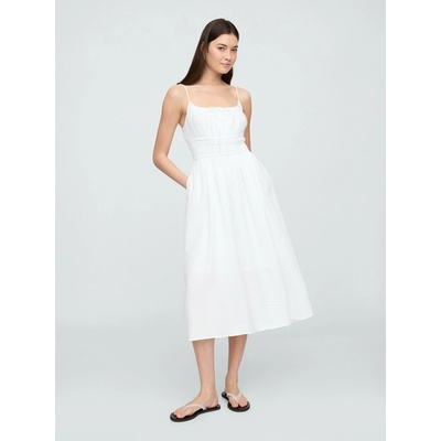 GAP Муселинови макси рокли с джобове GAP GAP | Byal | ЖЕНИ | M