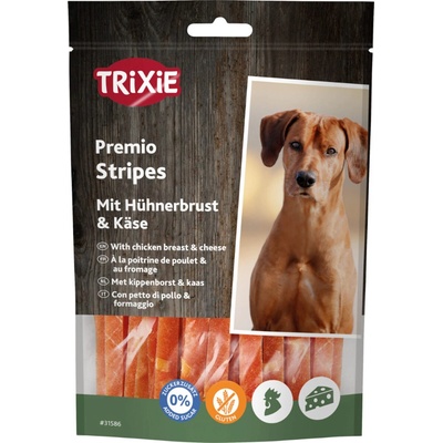 Trixie PREMIO proužky s kuřecím a sýrem 4 x 100 g