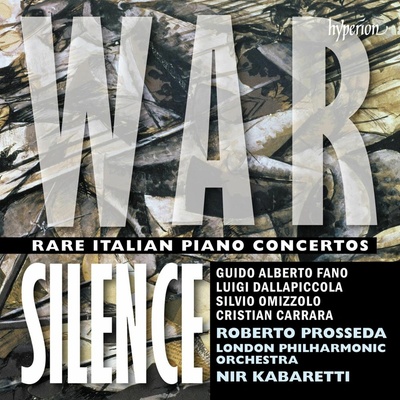 Roberto Prosseda, WAR SILENCE - RARE ITALIAN PIANO CONCERTOS, CD