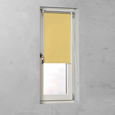 Cocoon Blackout roleta Easy Fix tmavo žltá 90 x 210 cm
