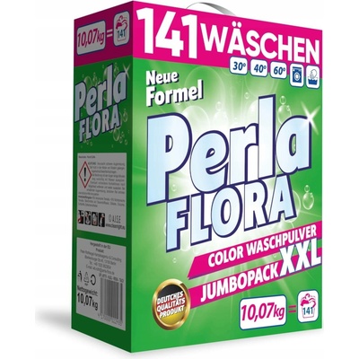 Perla Flora prací prášek barevný účinný při nízkých teplotách 10 kg