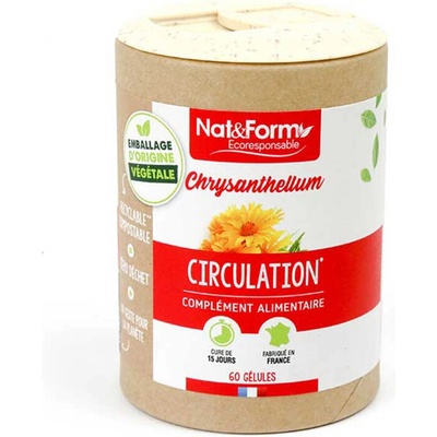 Nat&Form Екстракт от Хризантела 60 капсули | Nat&Form (009829 (CHRY_60E))