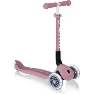 Globber Сгъваема еко тротинетка с 3 колела globber junior foldable lights ecologic - цвят бери - toytown Тротинетка, скутер