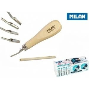 TITANUM Set of length for linocut 5pcs MILAN