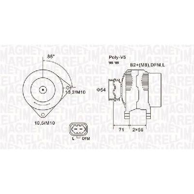 generátor MAGNETI MARELLI 063731960010