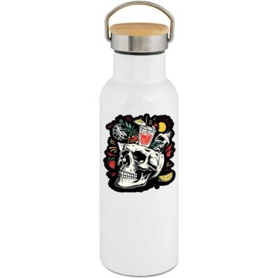 123TRIKO termoska Párty v hlavě, lebka, V2 500 ml vtipné