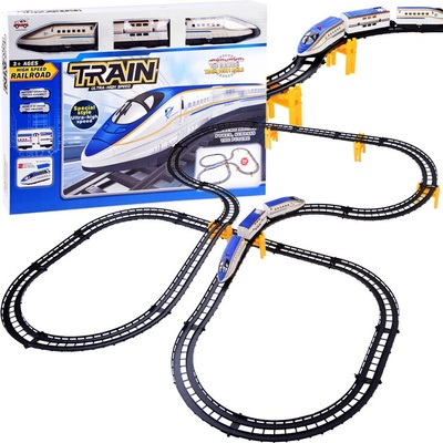 Mamido Elektrická vláčkodráha lokomotiva s vagóny RC0448