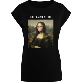 Urban Classics Тениска Ladies APOH - Da Vinci Selfie T-Shirt black XXLUB-MP5006226-00007 - Камуфлаж, размер XXL