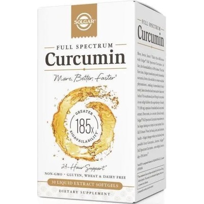 Solgar Куркумин пълен спектър х30 меки капсули , Solgar Full Spectrum Curcumin 30 Softgels