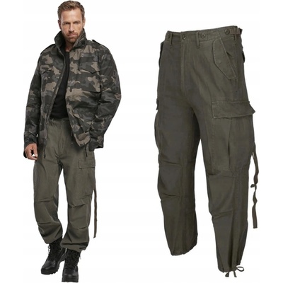 Kalhoty Brandit M65 Vintage zelené