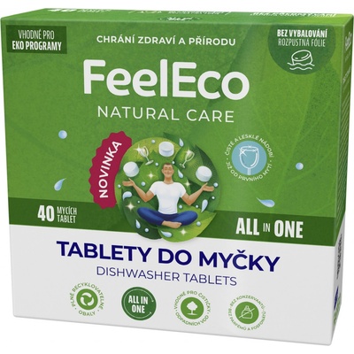FeelEco Tablety do umývačky All in One 40 ks