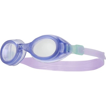 TYR aqua blaze kids goggles прозрачно/лилав