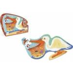 Scratch Europe 24 contour puzzles Pelican
