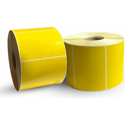 Etikety 100x70mm, Thermo ECO, 1500ks, žlté