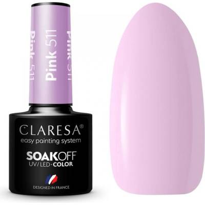 Claresa Gél lak Pink 511 5 g