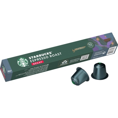 Starbucks Espresso Roast Bez kofeinu by Nespresso 10 ks – Sleviste.cz