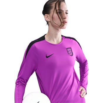 Nike England Strike Crew Top 2025 Womens - Purple/Black