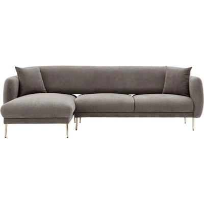 Hanah Home Сив ъглов диван (ляв ъгъл) Simena - Balcab Home (825BLC2835)