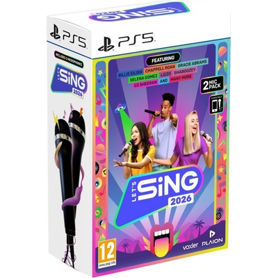 Let's Sing 2026 + 2 mikrofony – Zbozi.Blesk.cz