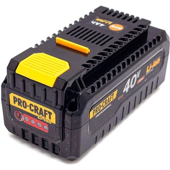PRO-CRAFT Батерия акумулаторна PROCRAFT 40/4, Li-ion, 40V, 4Ah, за акумулаторна резачка PKA40LI (UNI-07454)