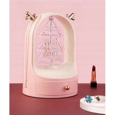 Supplies E28R elegantní expozice na šperky a náhrdelníky zelená