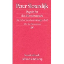 Regeln fr den Menschenpark Sloterdijk Peter Paperback