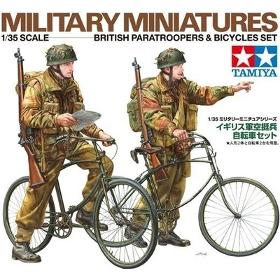 Tamiya 35333 British Paratroopers w/Bicycle 1:35