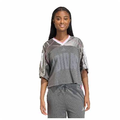 Тениска Adidas Stadium Mesh short sleeve T-shirt - Grey (Grey Six / Ch Solid Grey / St Tropic Bloom)