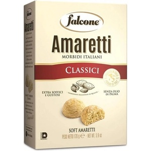FALCONE Бисквити Falcone Amaretti Classici с нежен вкус на бадем 170гр