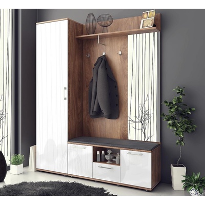 Антре Трип кастело коняк и бял гланц МДФ