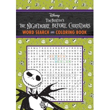 Disney Tim Burton's the Nightmare Before Christmas Word Search and Coloring Book