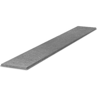 Recyklát víko střední 130x130 mm, 1,2 m, šedé