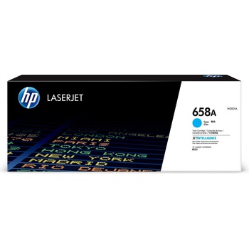 HP Оригинален тонер HP Cyan №658A за Color LaserJet M751 6K "W2001A (W2001A)