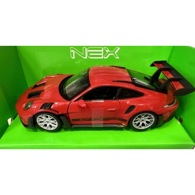 Welly Porsche 911 GT3 RS 992 červené 1:24