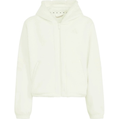 Adidas Детско яке за тренировка adidas Kid's Future Icons Full Zip Hooded Jacket Training jacket - Off White / Cream White - размер 128 (EU) (704-6494-0112)