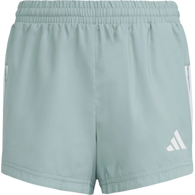 Adidas Детски къси панталони adidas Kid's Training Essential 3 Stripes Shorts - Wonder Sage / White - размер 116 (EU) (701-3551-0311)