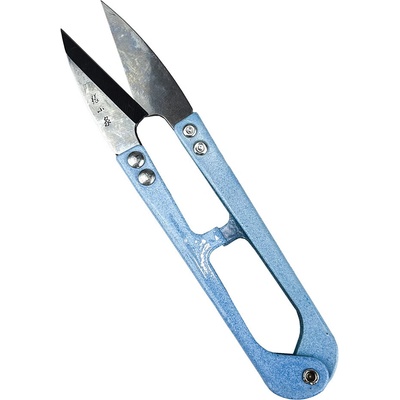 Pro Háčkování Nůžky cvakačky celokovové 11 cm pastelově modré – Zbozi.Blesk.cz