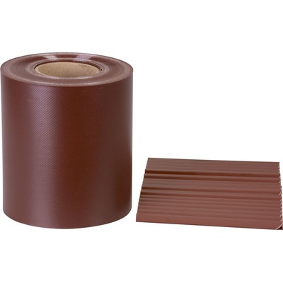Strend Pro Eurostandard Páska stínící krycí na plotové panely 190 mm x 35 m mahagonová hnědá ST2173609