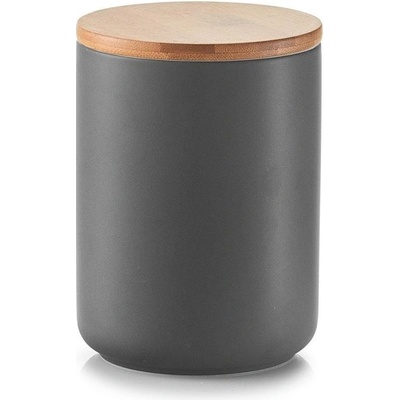ZELLER Keramická nádoba ANTHRACITE s víkem 650 ml