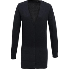 Premier Cardigan PR 698 dlouhý dámský COT-3906986602b Charcoal