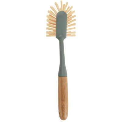 Ultra Clean Kartáč na mytí nádobí s bambusovou rukojetí 28 x 7 x 6 cm zelený