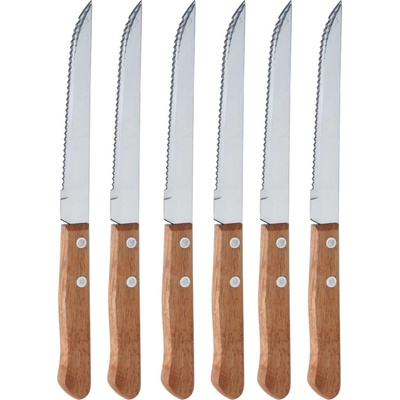 EXCELLENT Nůž steakový sada 6 ks VAGGAN BBQ KO 404001300