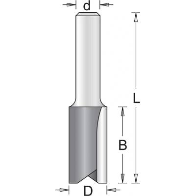 HiKOKI 754010 Drážkovacia fréza 12x32x63mm, 6mm