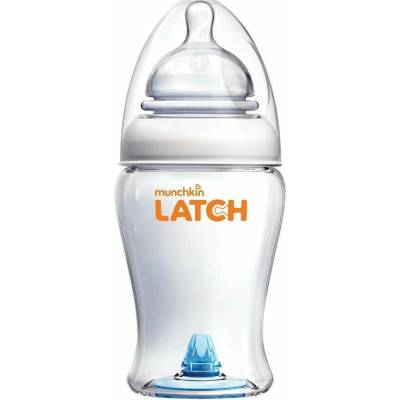 Munchkin Latch Dojčenská fľaša s cumlíkom a antikolikovým ventilom 240 ml