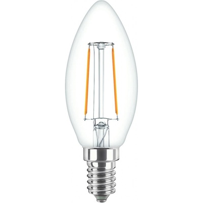 Philips CorePro Svíčková LED žárovka LEDCandle ND 2-25W E14 B35 827 CL G