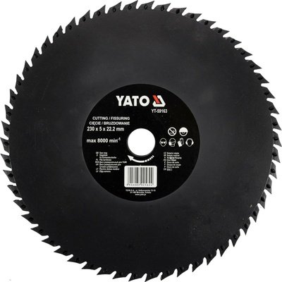 Rašple rotační 230mm pilová YATO