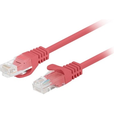 Lanberg PCU6-20CC-0100-R networking cable Red 1 m Cat6 U/UTP (UTP) (PCU6-20CC-0100-R)
